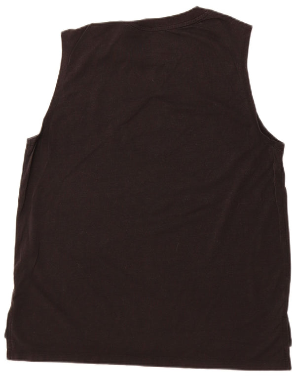 NIKE Herren Grafik-Weste Top Medium Schwarz