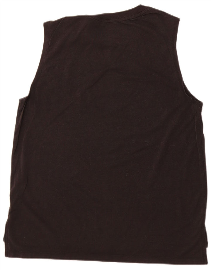 NIKE Herren Grafik-Weste Top Medium Schwarz