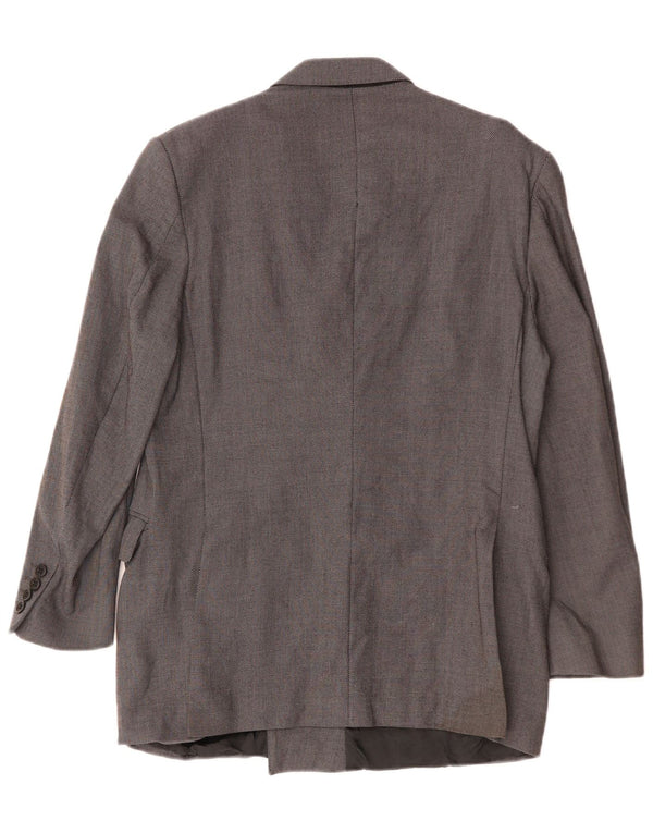 Gieves & Hawkes Herren Slim Fit Blazer Jacke UK 40 Large Grau