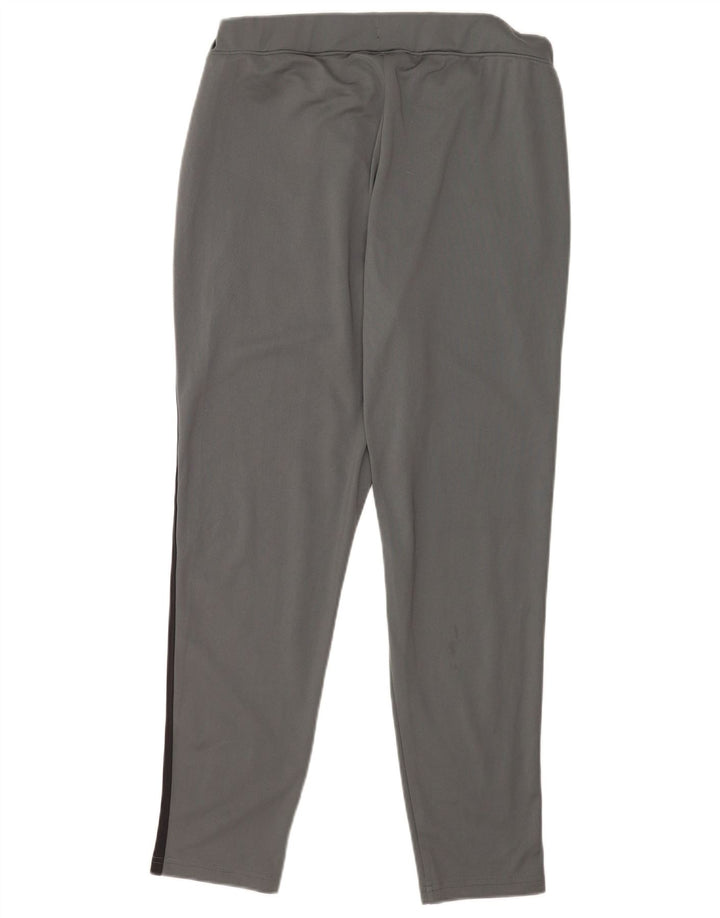 Under Armour Herren-Trainingshose, großes graues Colourblock-Polyester