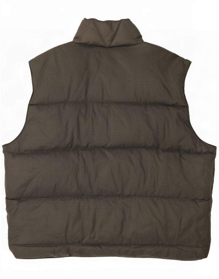 Murphy & Nye Herren Wattierte Weste UK 40 Large Graues Polyamid