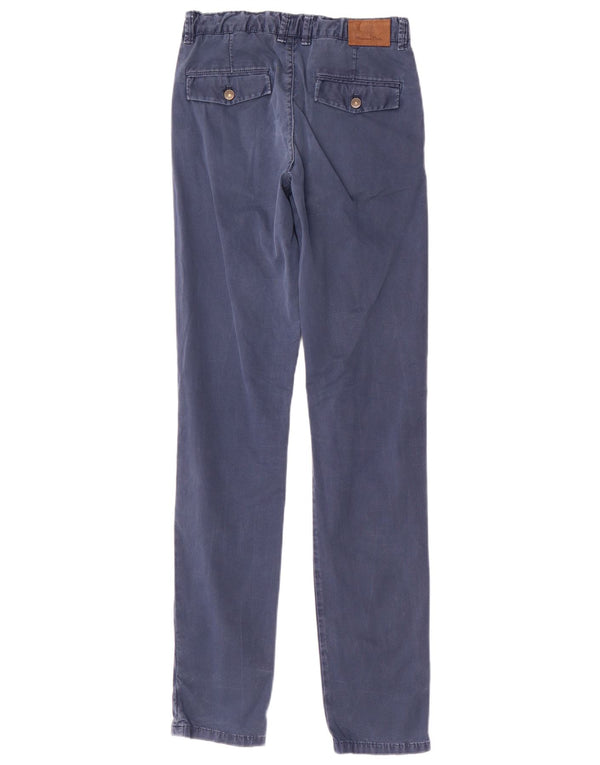 Massimo Dutti Jungen Casual Fit Slim Chino Hose 13–14 Jahre W26 L33 Blau