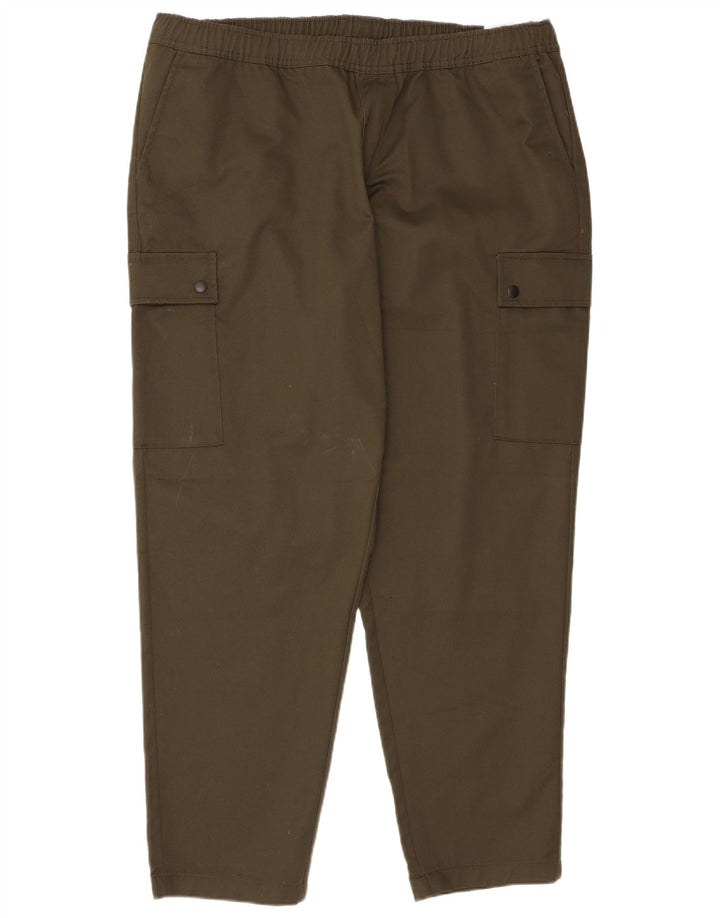 Jack & Jones Herren gerade Cargohose 3XL W46 L31 Khaki Polyester