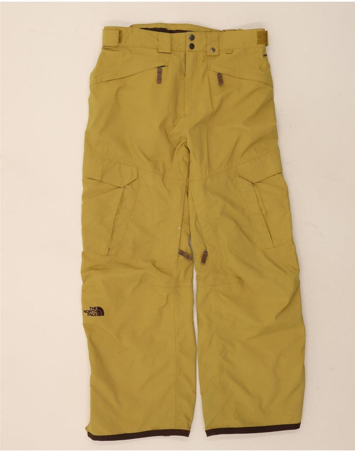 The North Face Herren-Cargo-Skihose, großes gelbes Nylon