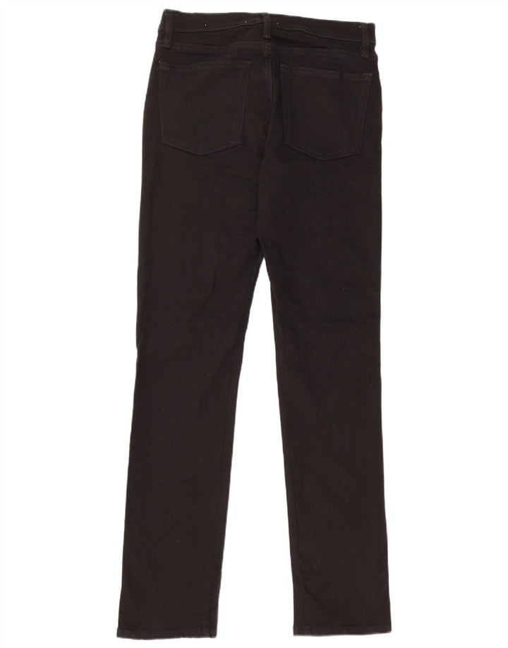 Zara Damen Slim Jeans EU 40 Medium W30 L32 Schwarze Baumwolle