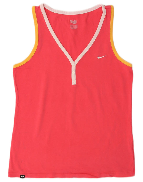 Nike Damen Weste Top UK 16/18 Large Pink