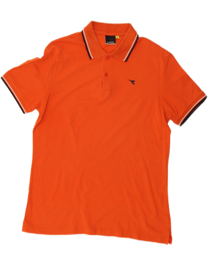 DIADORA Herren Poloshirt XL Orange