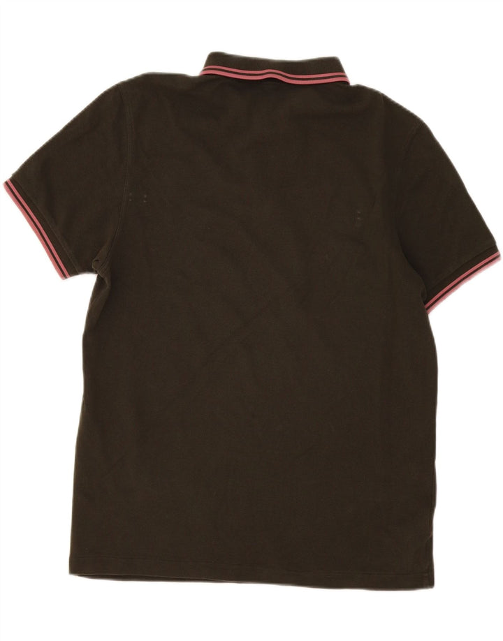 Fred Perry Herren-Poloshirt, große Khaki-Baumwolle