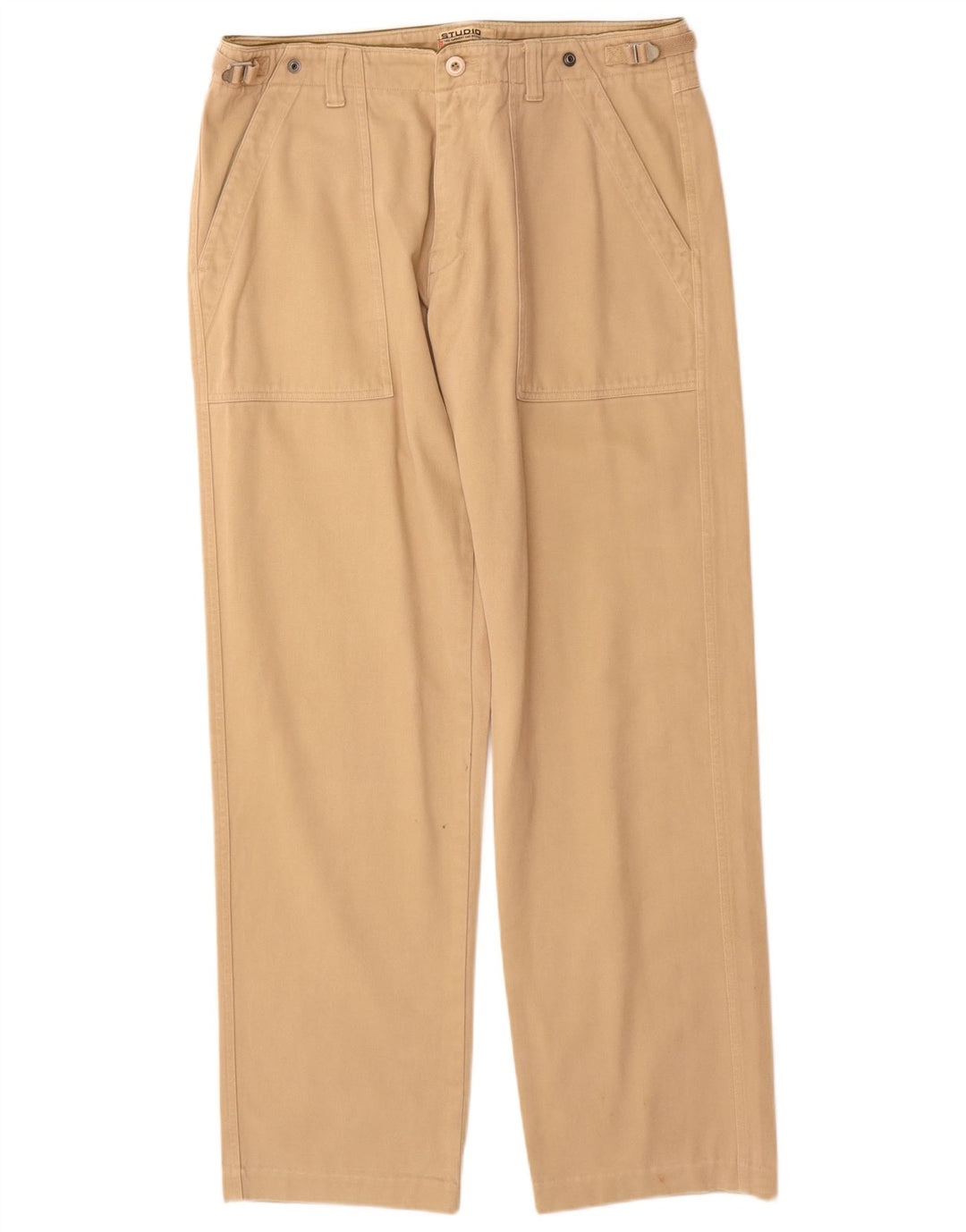 CONBIPEL Gerade Chino-Hose für Herren, IT 50, Größe L, W32, L31, Beige, Baumwolle