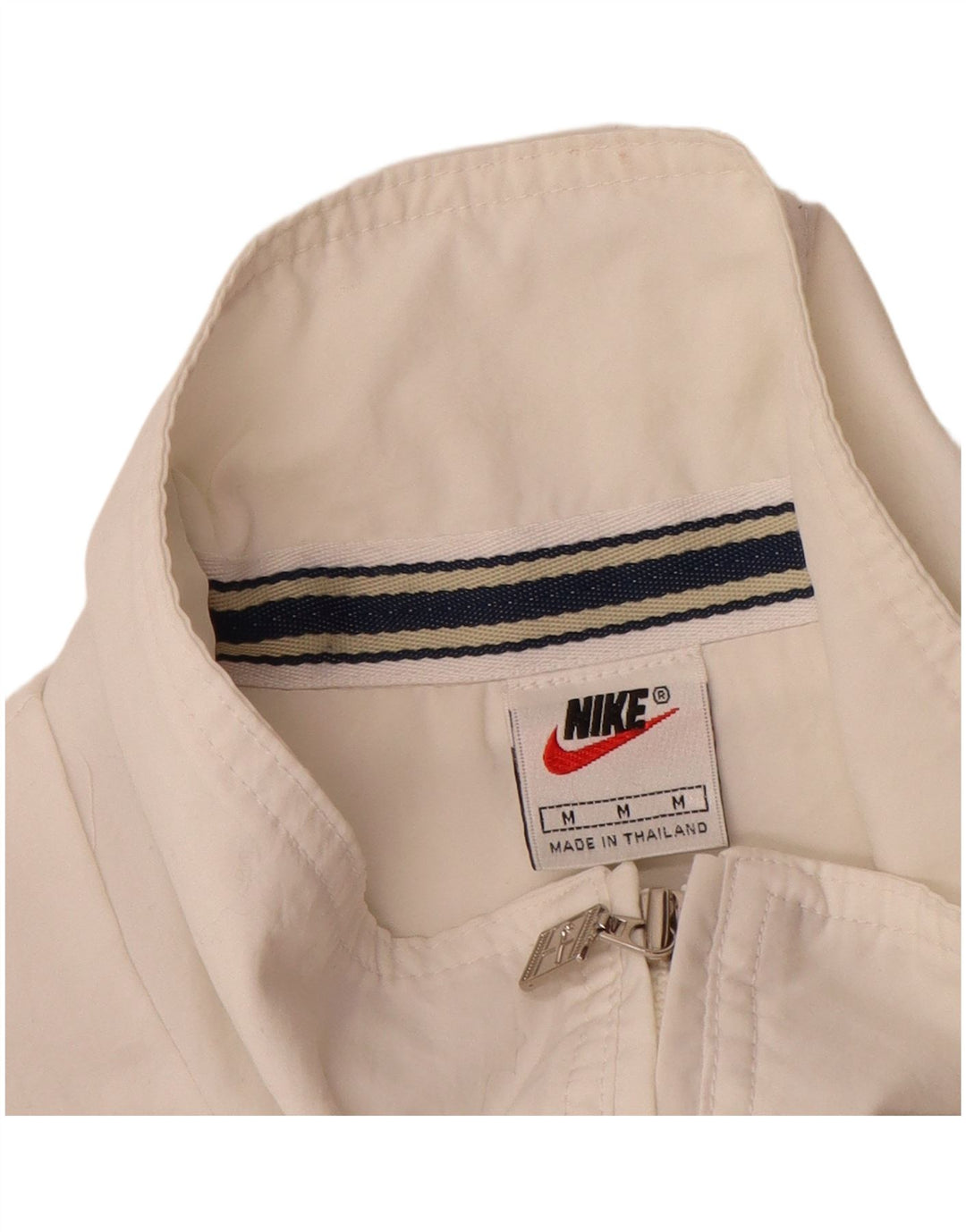 Nike Herren Weste UK 38 Mittelweißes Nylon