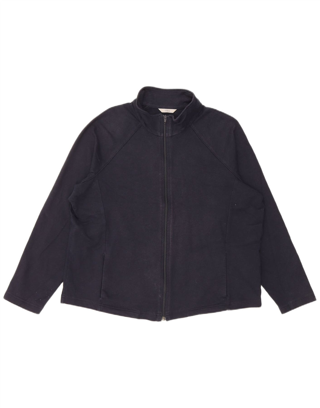 Marks & Spencer Damen-Trainingsanzug-Top-Jacke, UK 20 2XL, Marineblau