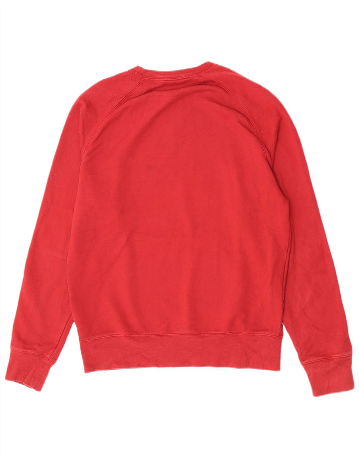Timberland Herren Sweatshirt Pullover mittelrote Baumwolle