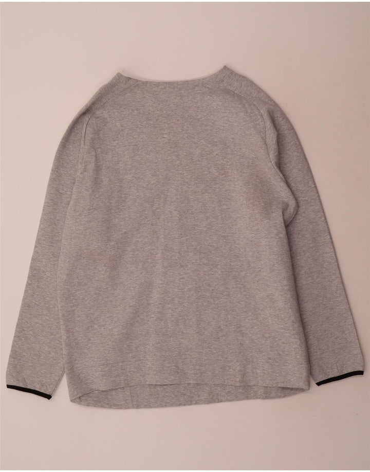 Puma Herren Top Langarm 2XL Grau Baumwolle