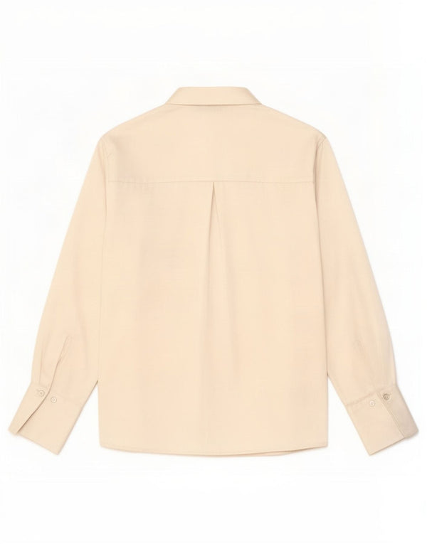 Zara Damen Hemd UK 16 Large Off White