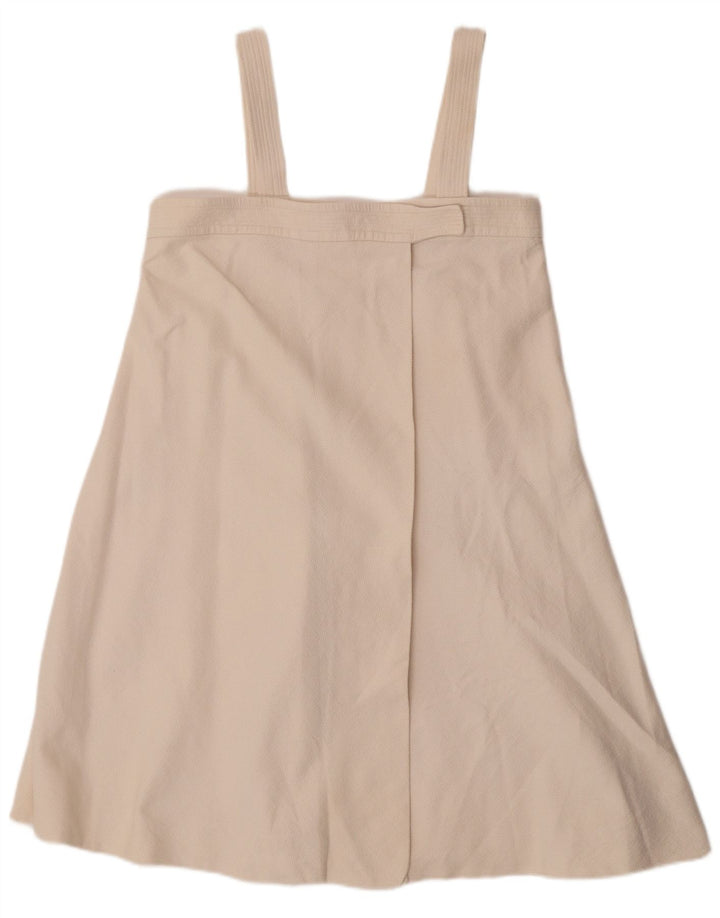 Chloe Damen Pinafore-Kleid IT 38 XS Off White Cotton