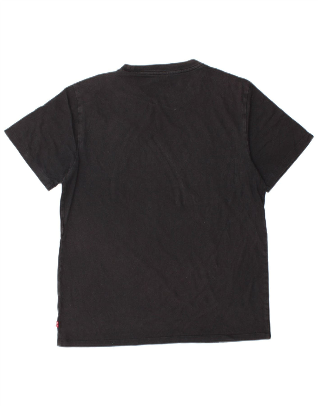 Levi's Damen Standard Graphic T-Shirt Top UK 14 Medium Schwarz