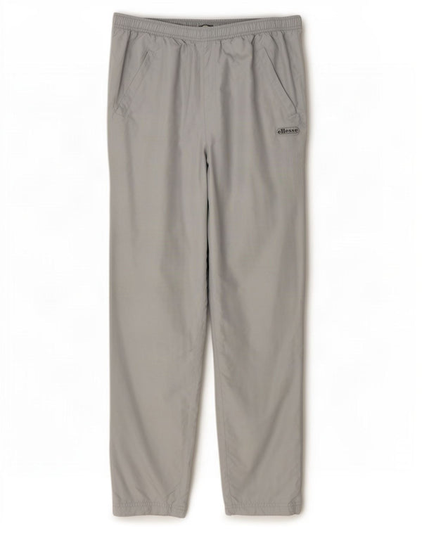 Ellesse Damen-Trainingshose, UK 12, mittelgraues Polyester