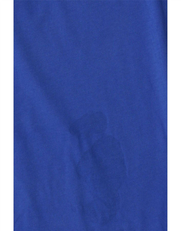 Nike Herren Weste Top 2XL Blaue Baumwolle