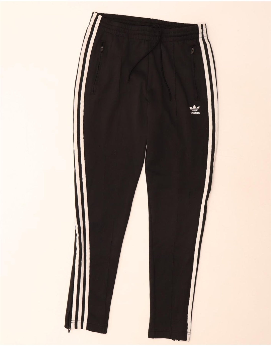 Adidas Damen Trainingshose UK 10 Small Schwarz