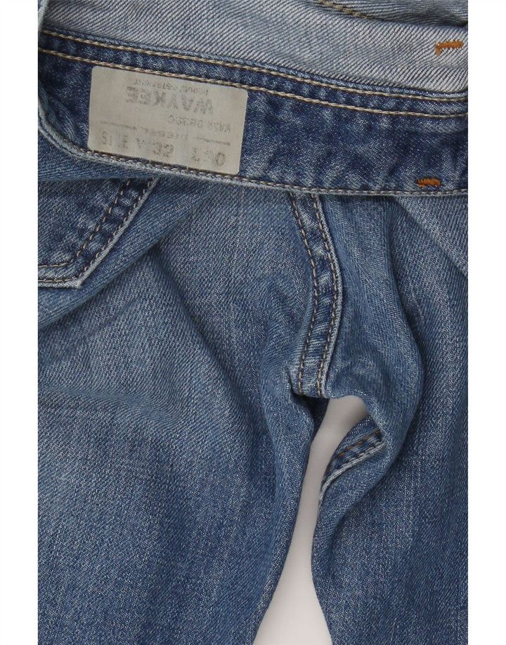 Diesel Herren Wavkee Straight Jeans W32 L30 Blau