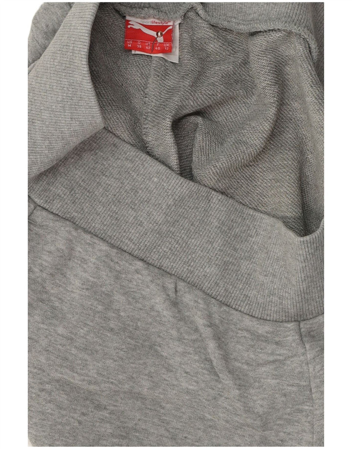 PUMA Damen Sportshorts UK 12 Mittelgrau meliert