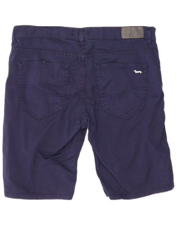 Harmont & Blaine Herren-Freizeitshorts IT 50 Large W34 Marineblaue Baumwolle