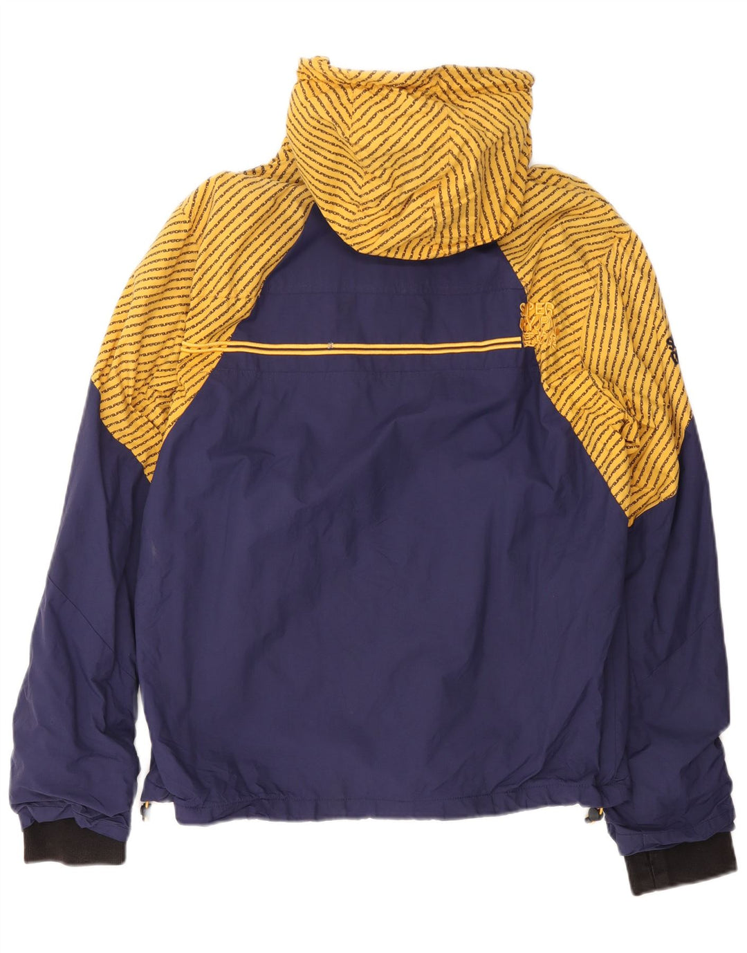 Superdry Damen Windcheater Graphic Windjacke UK 20 2XL Marineblau