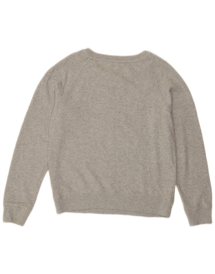 Marks & Spencer Damen-Sweatshirt mit Grafik, Gr. 10, Größe S, Grau meliert