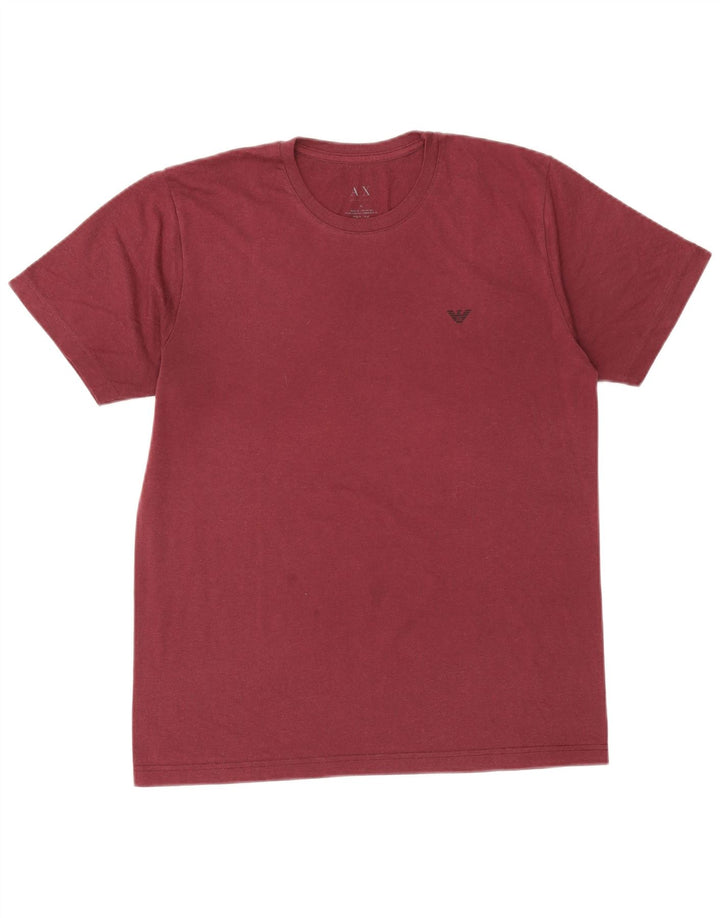 Armani Exchange Herren T-Shirt Top XL Burgund