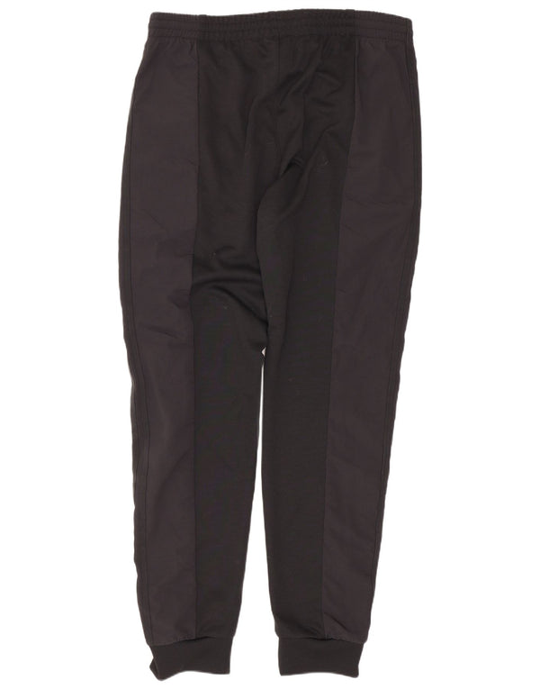Adidas Herren-Trainingshose, Jogginghose, groß, schwarzes Farbblock-Polyester