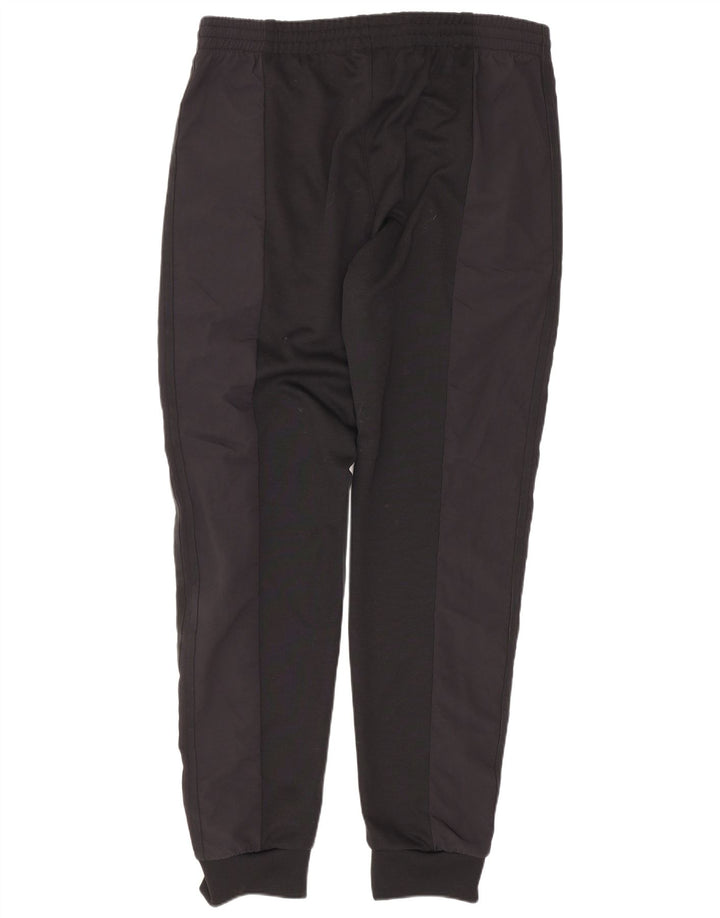 Adidas Herren-Trainingshose, Jogginghose, groß, schwarzes Farbblock-Polyester