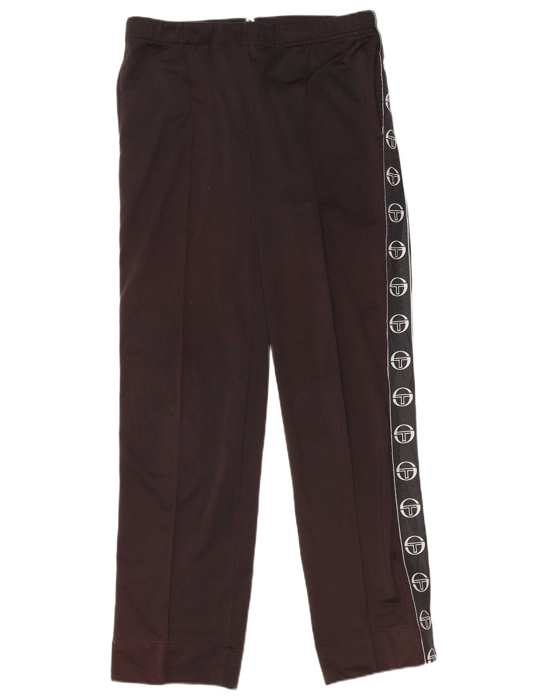 Sergio Tacchini Herren-Trainingshose mit Grafik, IT 46, Größe S, Schwarz