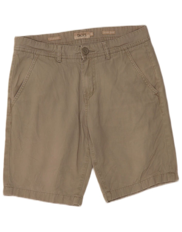 DACK'S Herren-Chinoshorts IT 46 Small W32 Beige Baumwolle