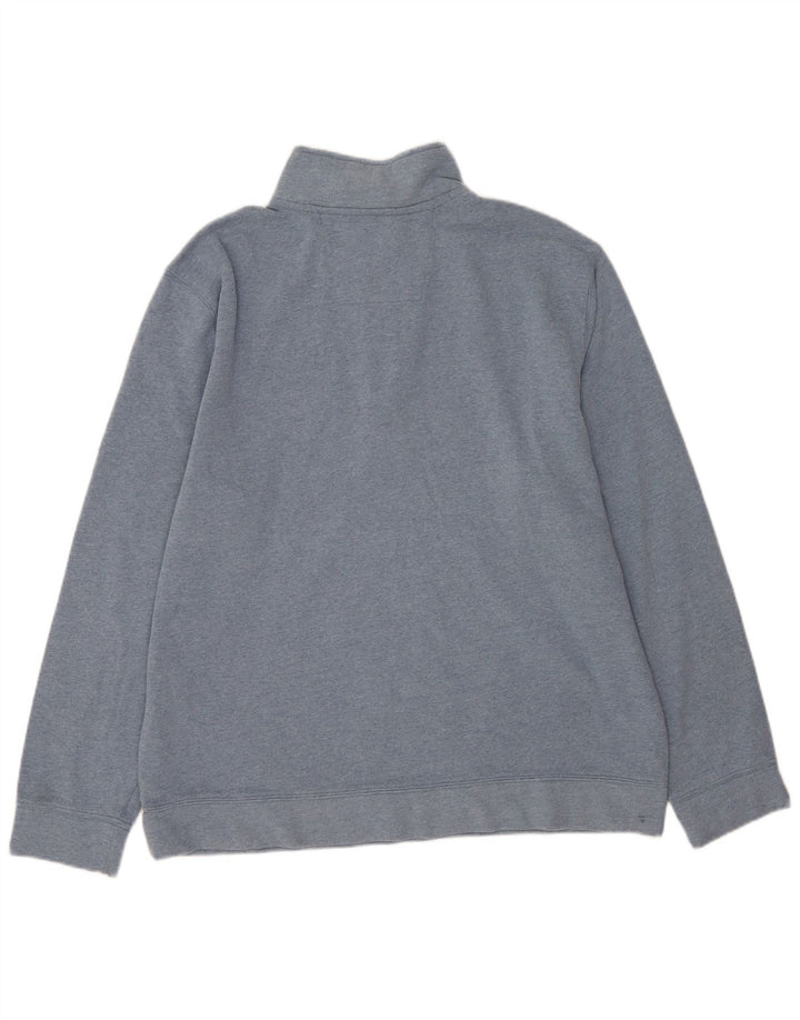 Nautica Herren-Sweatshirt mit Reißverschluss, XL, Blau
