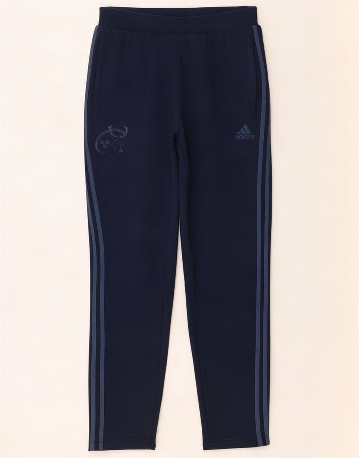 Adidas Herren Munster Rugby Graphic Trainingshose Mittelblau