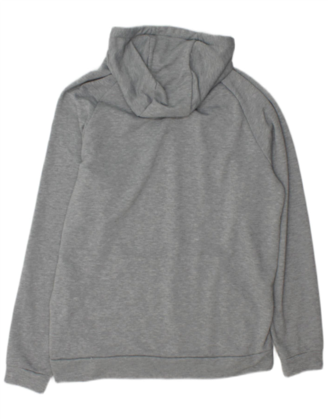 Nike Herren Dri Fit Graphic Kapuzenpullover, großes grau geflecktes Polyester