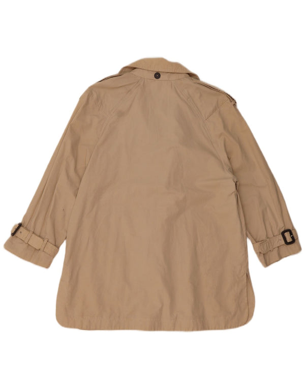 Zara Damen Übergroßer Trenchcoat UK 10 Small Beige