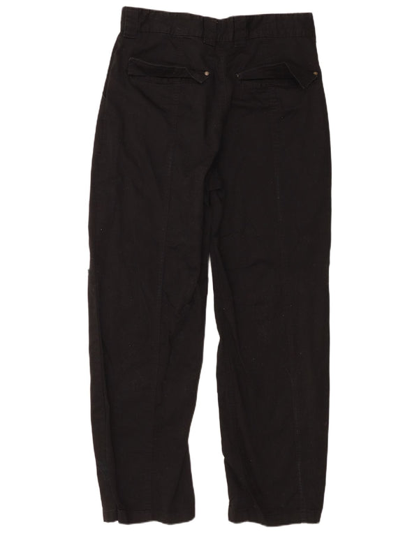 Zara Herren Distressed Straight Casual Hose EU 42 Large W32 L29 Schwarz