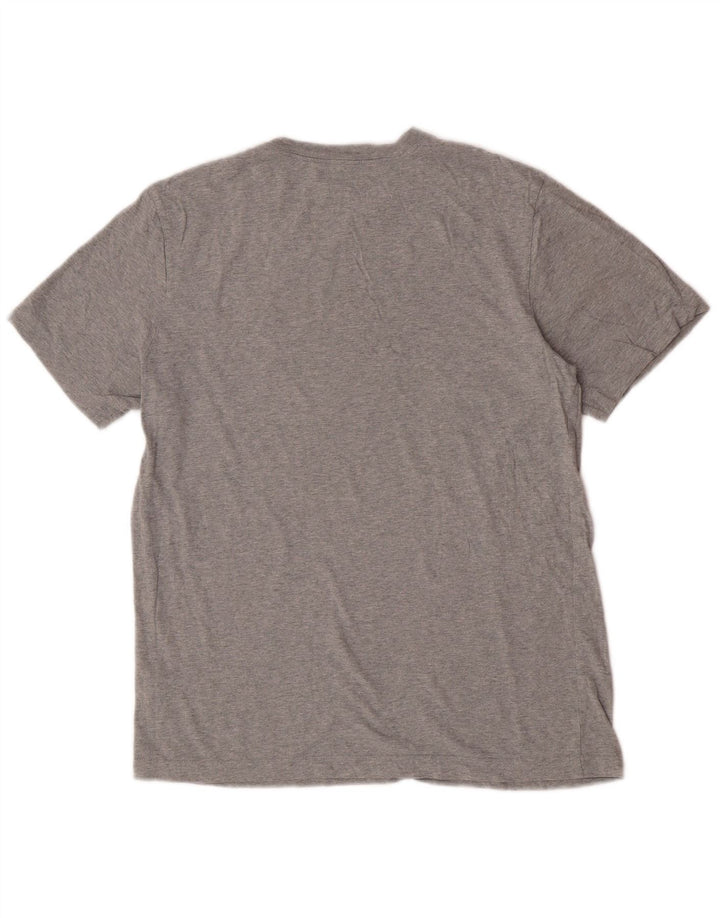 Nike Herren-T-Shirt aus mittelgrauer Baumwolle