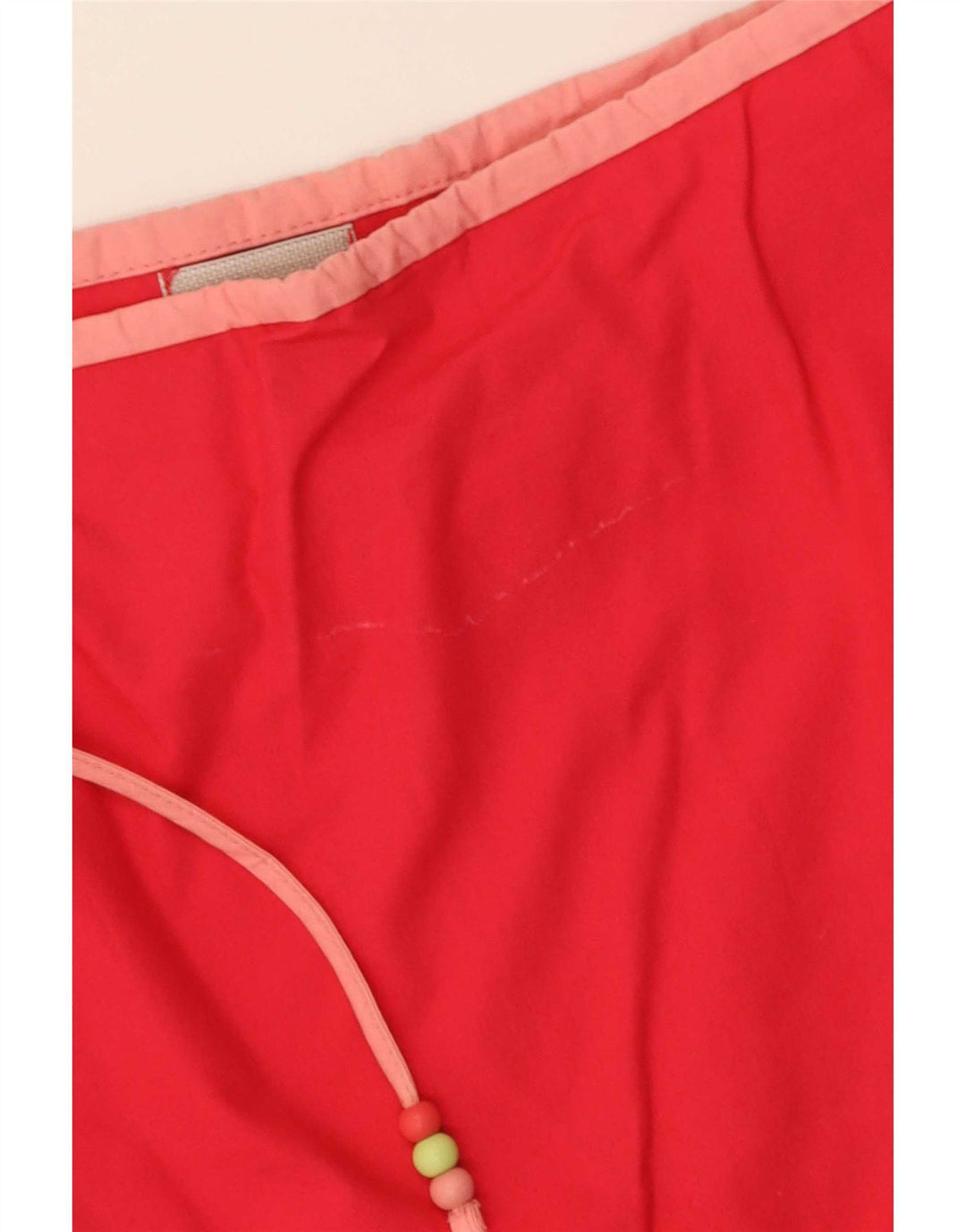 Tommy Hilfiger Damen-A-Linien-Rock, mittelgroß, W34, rote Baumwolle