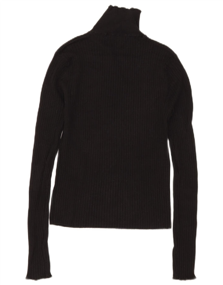 Zara Damen-Pullover mit Rollkragen, Gr. 12, mittelschwarz, Viskose