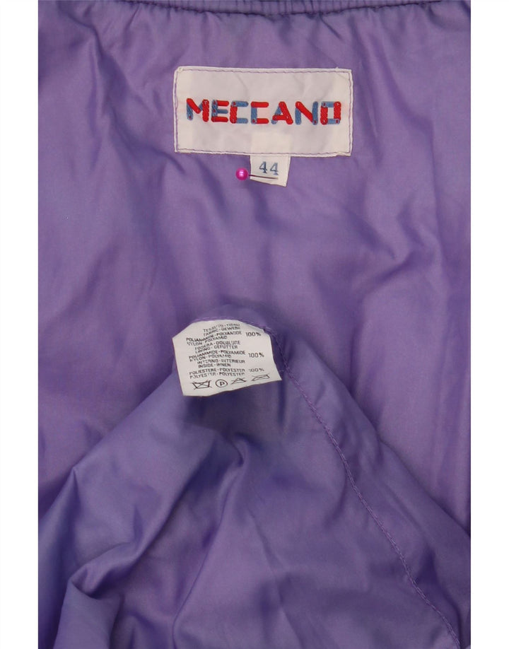 Meccano Damen Wattierte Jacke EU 44 XL Grün Polyamid