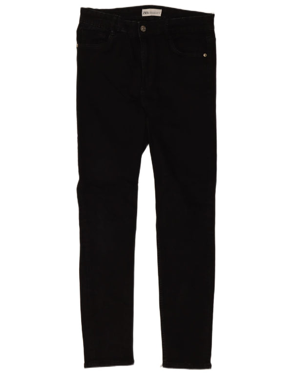 Zara Damen Skinny Jeans EU 40 Medium W30 L28 Schwarz