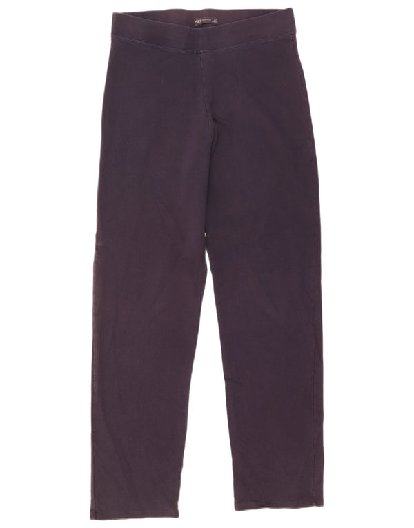 Marks & Spencer Damen Leggings UK 14 Large Marineblau Baumwolle