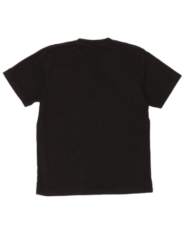 Vans Boys Classic Fit Graphic T-Shirt Top 12-13 Years Large Black Cotton