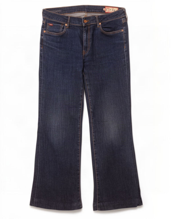 Ausgestellte Jeans für Damen von Rifle, W30 L29, marineblaue Baumwolle