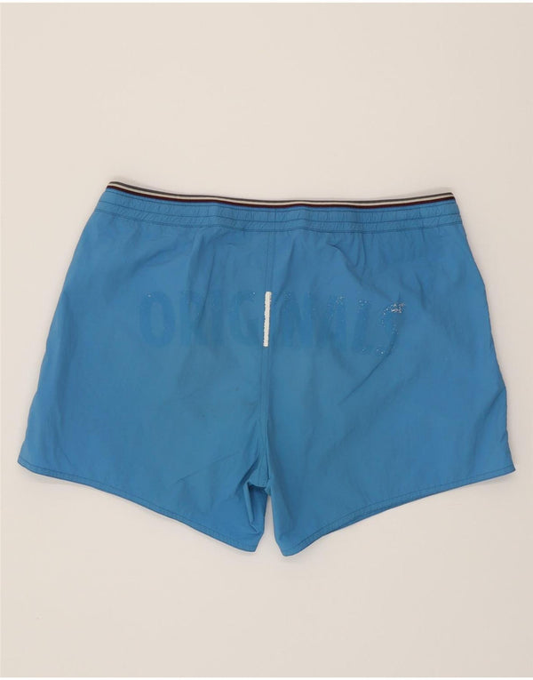 Colmar Herren-Badeshorts mit Grafik, IT 50, großes blaues Nylon