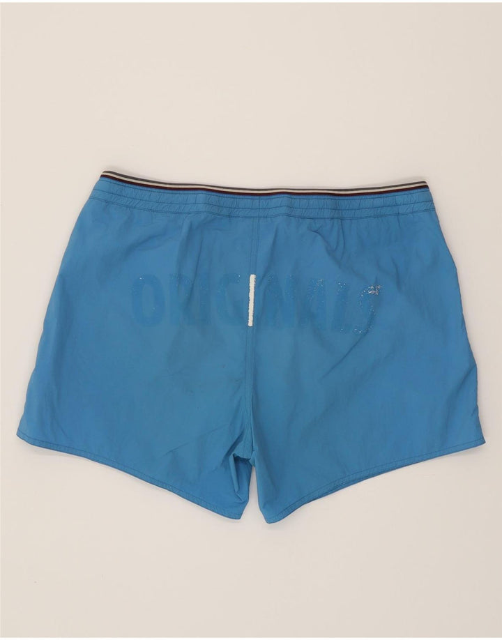 Colmar Herren-Badeshorts mit Grafik, IT 50, großes blaues Nylon