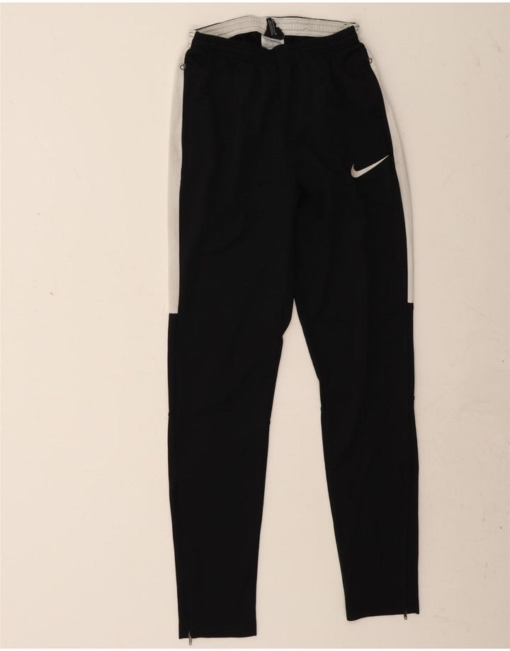 Nike Herren Dri Fit Trainingshose, Größe S, Schwarz, Colourblock-Polyester