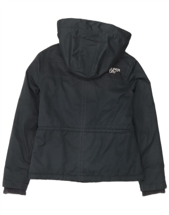Superdry Damen The Windparka Windjacke UK 16 Large Marineblau